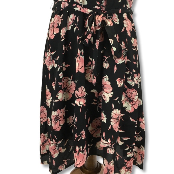 DR2 by Daniel Rainn One Shoulder Floral Dress - Picture 4 of 8